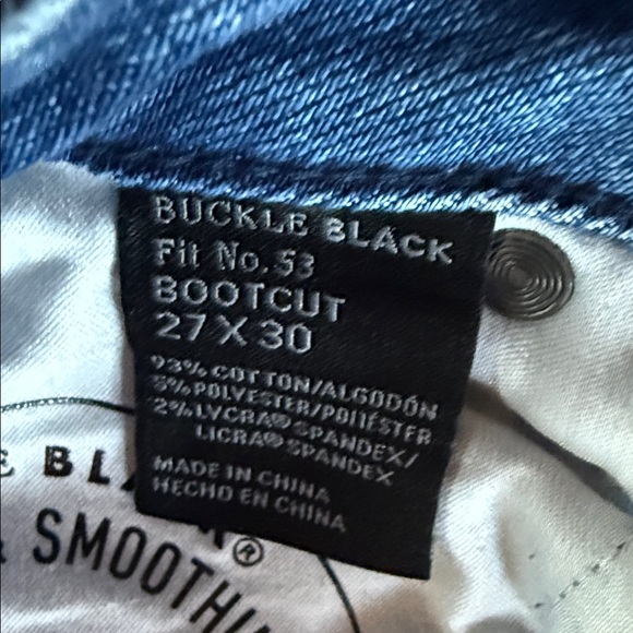 Buckle Black No. 53 Faded Blue Women's Boot Cut Jeans - Picture 4 of 9